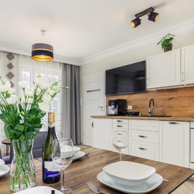 Green Dream Apartment Pobierowo Kryty Basen מראה חיצוני תמונה